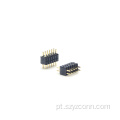 Cabeçalho de pino de 1,27 mm Linha dupla reta 12P